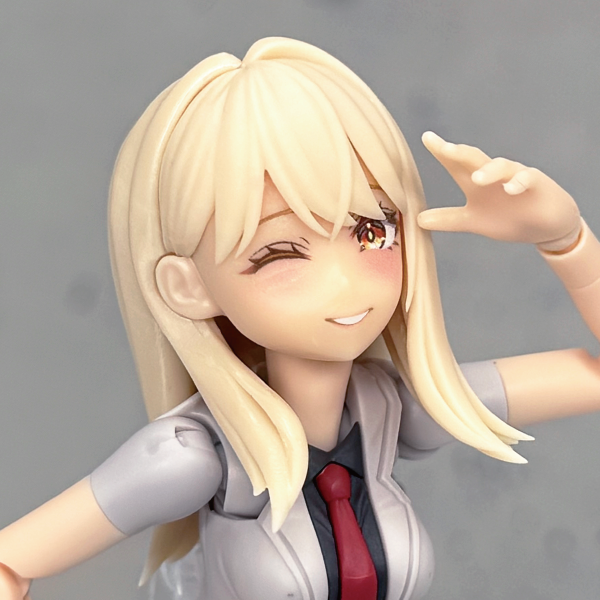 BP029 BLUEPRINT Custom Head Parts Set for "Buster Doll"  橘アリサ (set of 3)