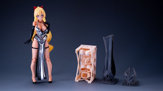 SRZM-002  白純工房 "Night Dress" 1/12 Character Parts Set