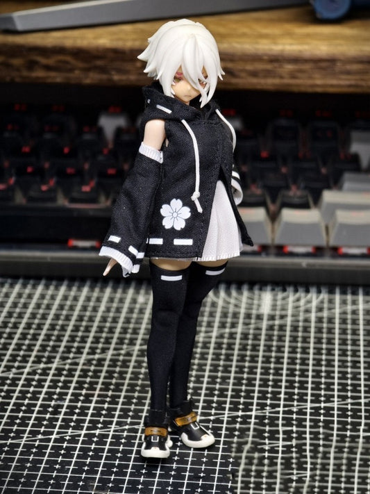 JTNJ006 JTNJ STYLE PSYCHO  型精神病 1/12 Miko Dress Black