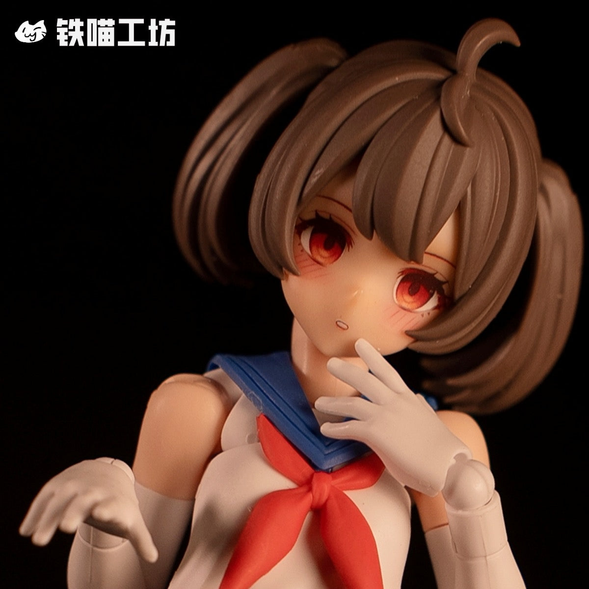 IMWS007  鉄喵工坊 IRON MEOW WORKSHOP FACE WATER DECAL BD GUNNER