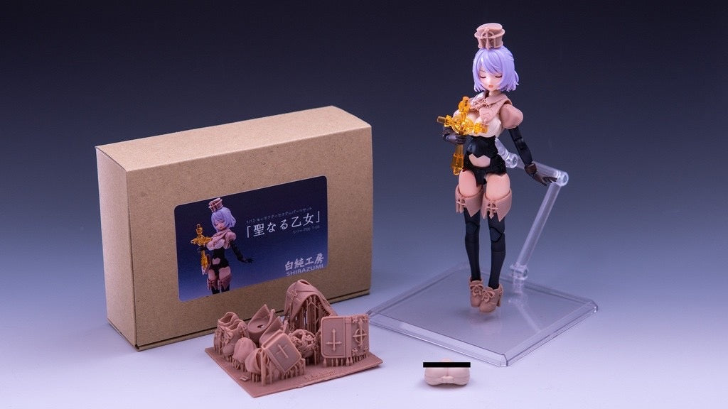SRZM-003  白純工房 "Holy Maiden" 1/12 Character Parts Set