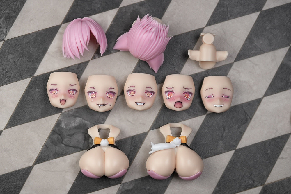 MGM-EX13 MUSCUTO PUNI☆MOFU Face Parts Set A Pink Hair