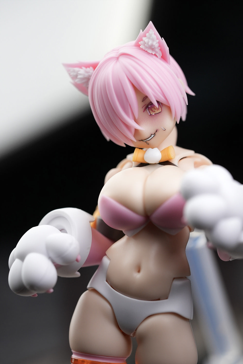 MGM-EX13 MUSCUTO PUNI☆MOFU Face Parts Set A Pink Hair