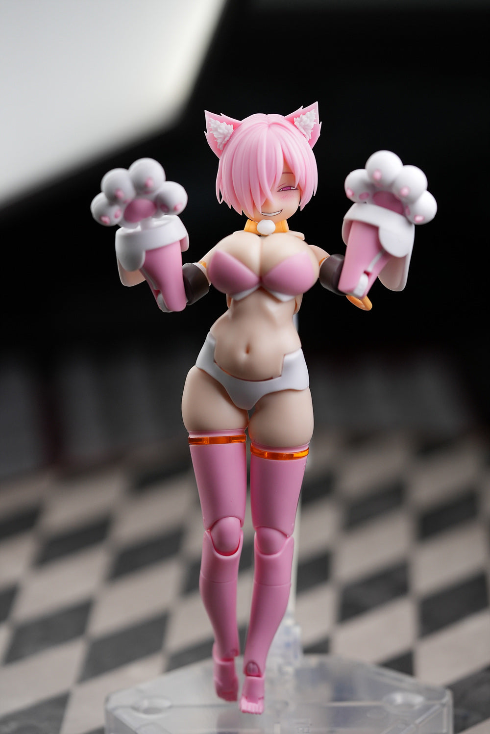 MGM-EX13 MUSCUTO PUNI☆MOFU Face Parts Set A Pink Hair