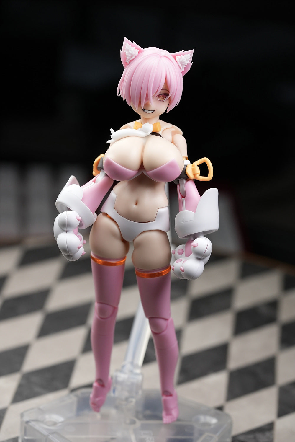 MGM-EX13 MUSCUTO PUNI☆MOFU Face Parts Set A Pink Hair