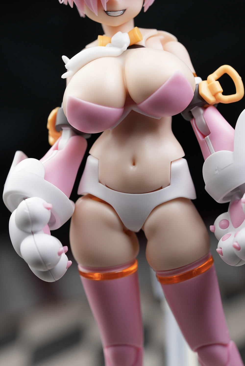 MGM-EX13 MUSCUTO PUNI☆MOFU Face Parts Set A Pink Hair