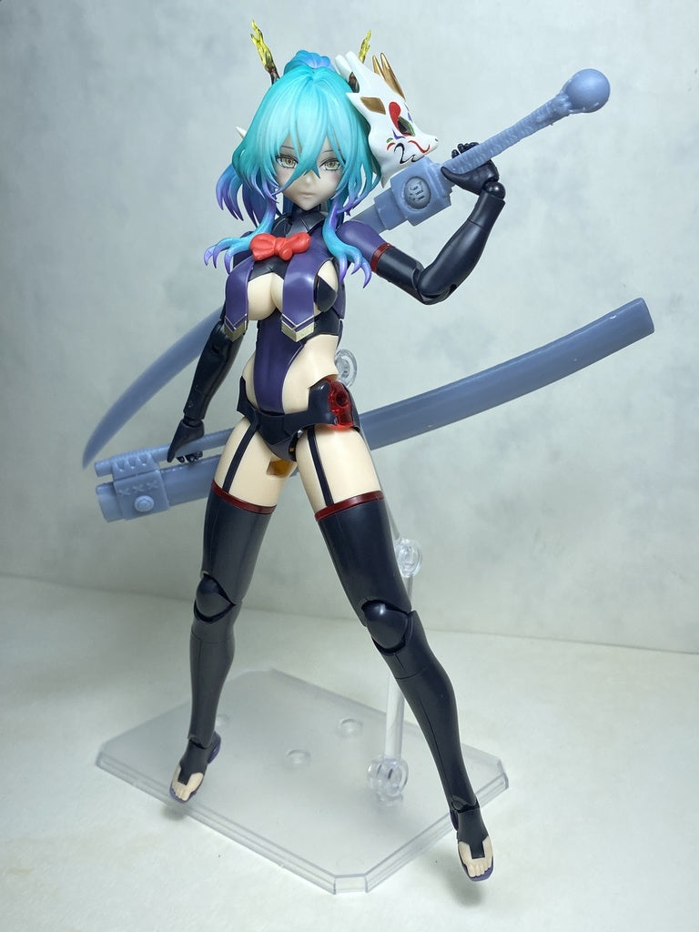MKP002 MIKOPA RINDOU 竜胆 Custom Hair and Face Set