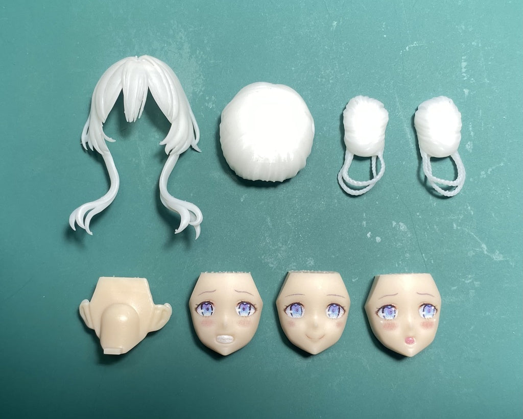MKP004 MIKOPA BOTAN 牡丹 Custom Hair and Face Set