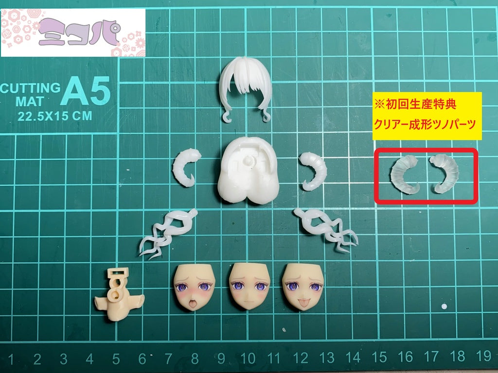 MKP006 MIKOPA TSUTSUJI 躑躅 Custom Hair and Face Set