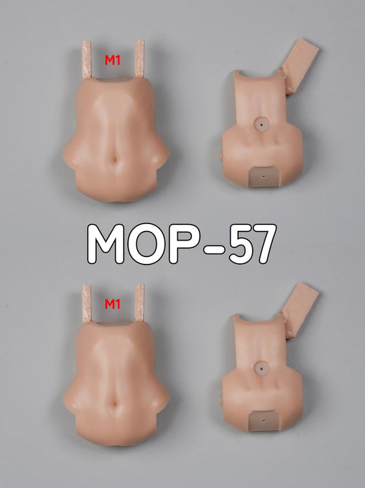 MOP-57 MUSCUTO Nine-Tails 宴 Abdominal parts set 腹部 パーツセット(M1) SR(Dark) skin 2 Pieces Set