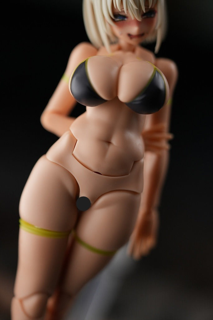 MOP-58 MUSCUTO Nine-Tails 宴  Abdominal parts set 腹部 パーツセット(F1) SR(Dark) skin 2 Pieces Set