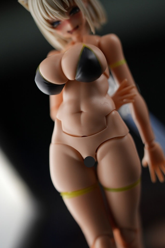 MOP-58 MUSCUTO Nine-Tails 宴  Abdominal parts set 腹部 パーツセット(F1) SR(Dark) skin 2 Pieces Set