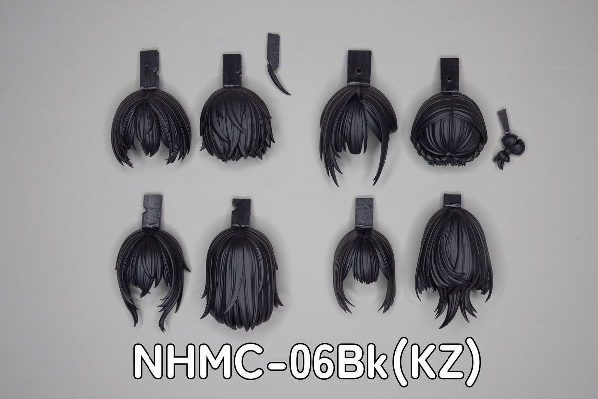 NHMC-06Bk(KZ) MUSCUTO Original Hair Parts Series 06 Color BLACK