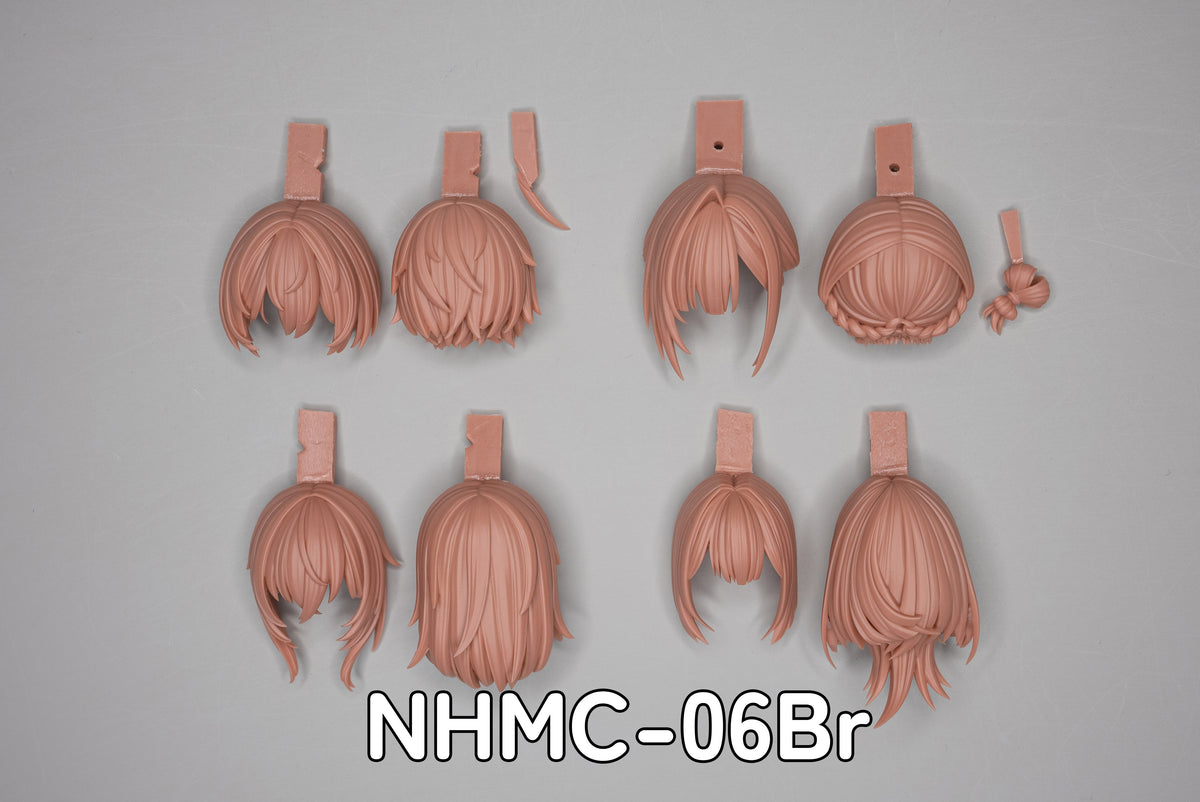 NHMC-06Br MUSCUTO Original Hair Parts Series 06 Color BROWN