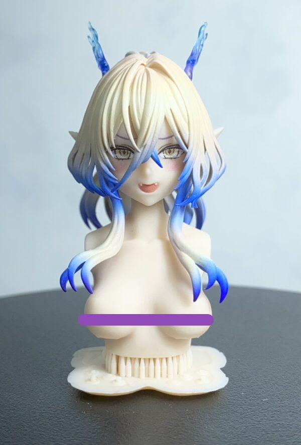 MKP002 MIKOPA RINDOU 竜胆 Custom Hair and Face Set