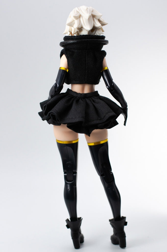 STG-002B ST-GEAR 1/12 BOOTS (BLACK RESIN)