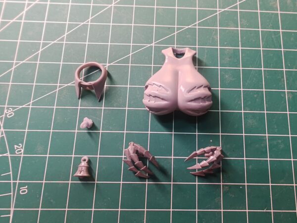 XP003 XP肉改 (Customs) 1/12 BD Dragon Claw Chest Parts