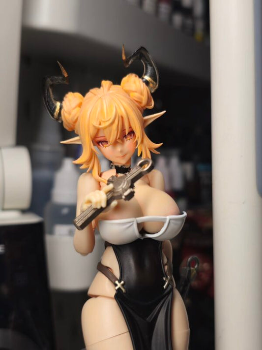 XP007 XP肉改 (Customs) 1/12 Dragon Lady Head Parts 2.0