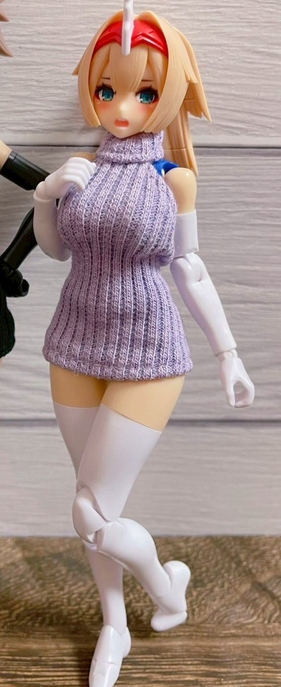 UG039 UZURA GOYA うずら小屋 Purple High-Neck Bodycon Mini Dress