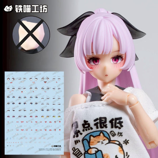 IMWS002 鉄喵工坊 IRON MEOW WORKSHOP FACE WATER DECAL DB PALADIN 25.1