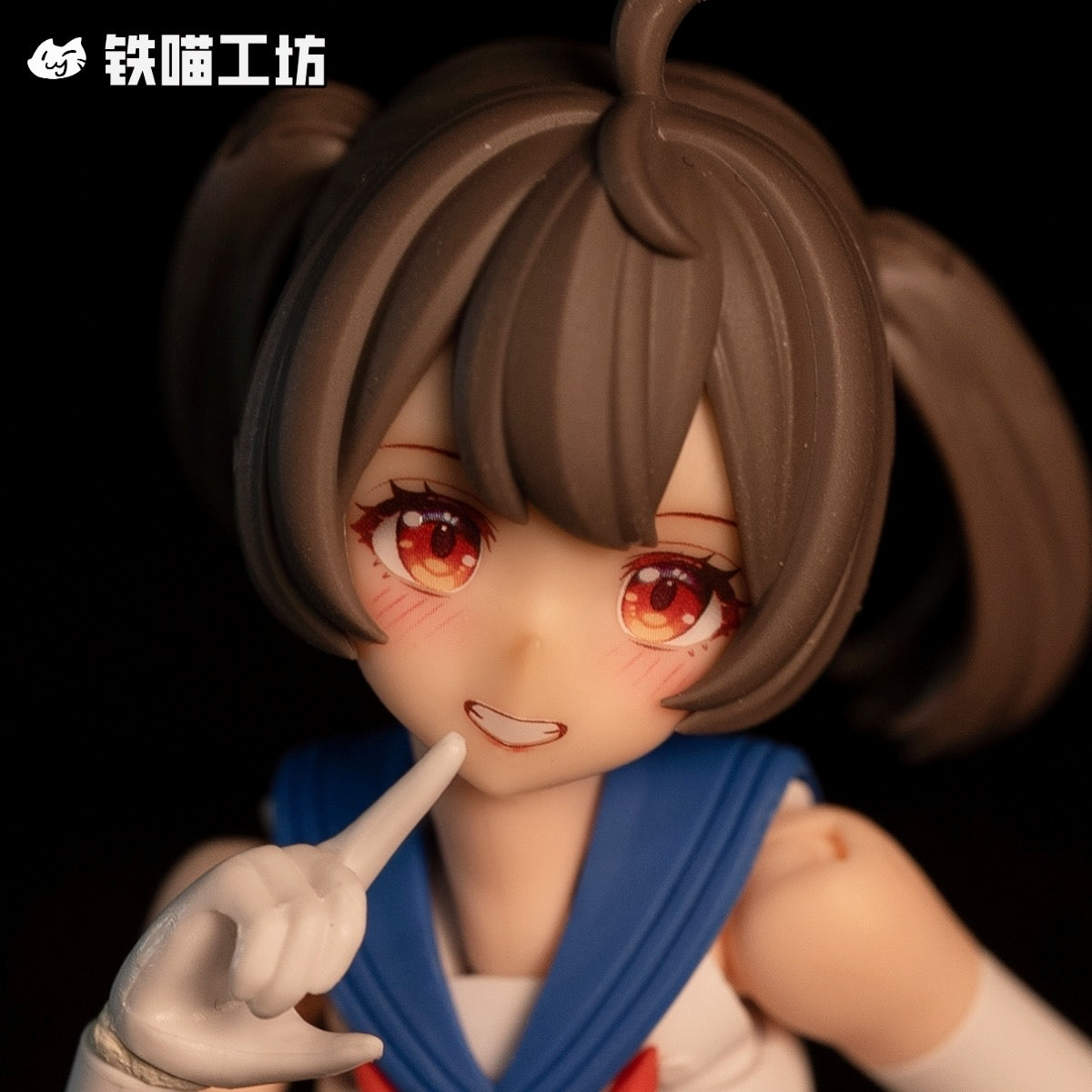 IMWS007  鉄喵工坊 IRON MEOW WORKSHOP FACE WATER DECAL BD GUNNER