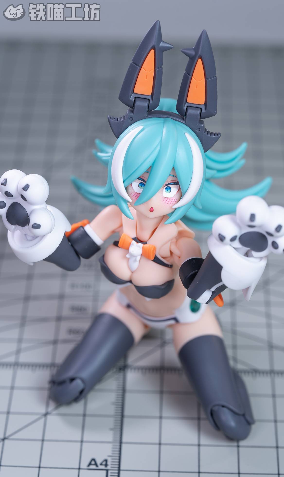 IMWS010 鉄喵工坊 TETSUNEKO PUNI☆MOFU LANG FACE PARTS X 3 SET C