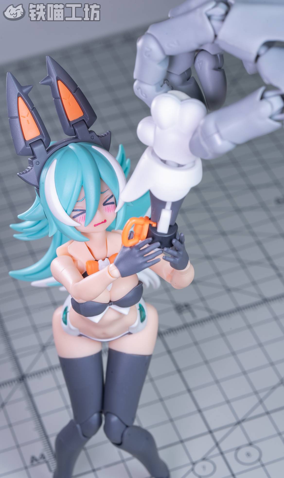 IMWS009 鉄喵工坊 TETSUNEKO PUNI☆MOFU LANG FACE PARTS X 3 SET B