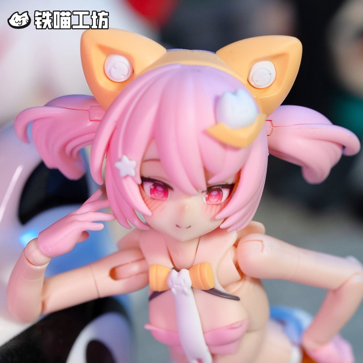 IMWS006 鉄喵工坊 IRON MEOW WORKSHOP FACE WATER DECAL MAO