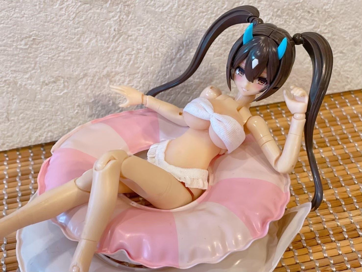UG036WST UZURA GOYA うずら小屋 white Swimsuit Set