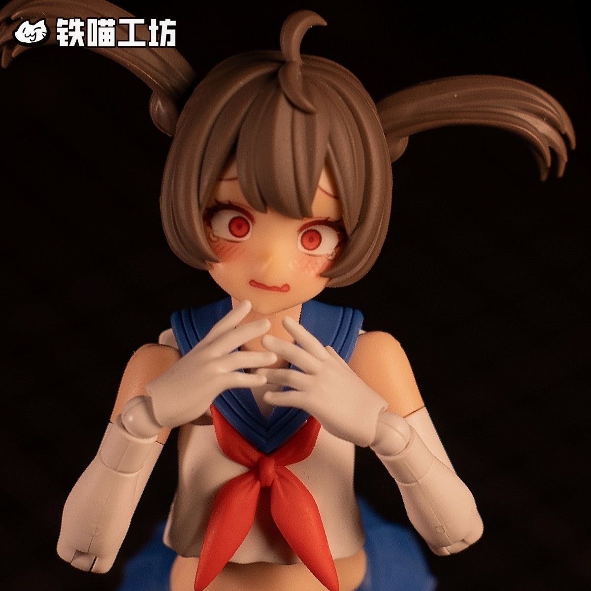 IMWS007  鉄喵工坊 IRON MEOW WORKSHOP FACE WATER DECAL BD GUNNER