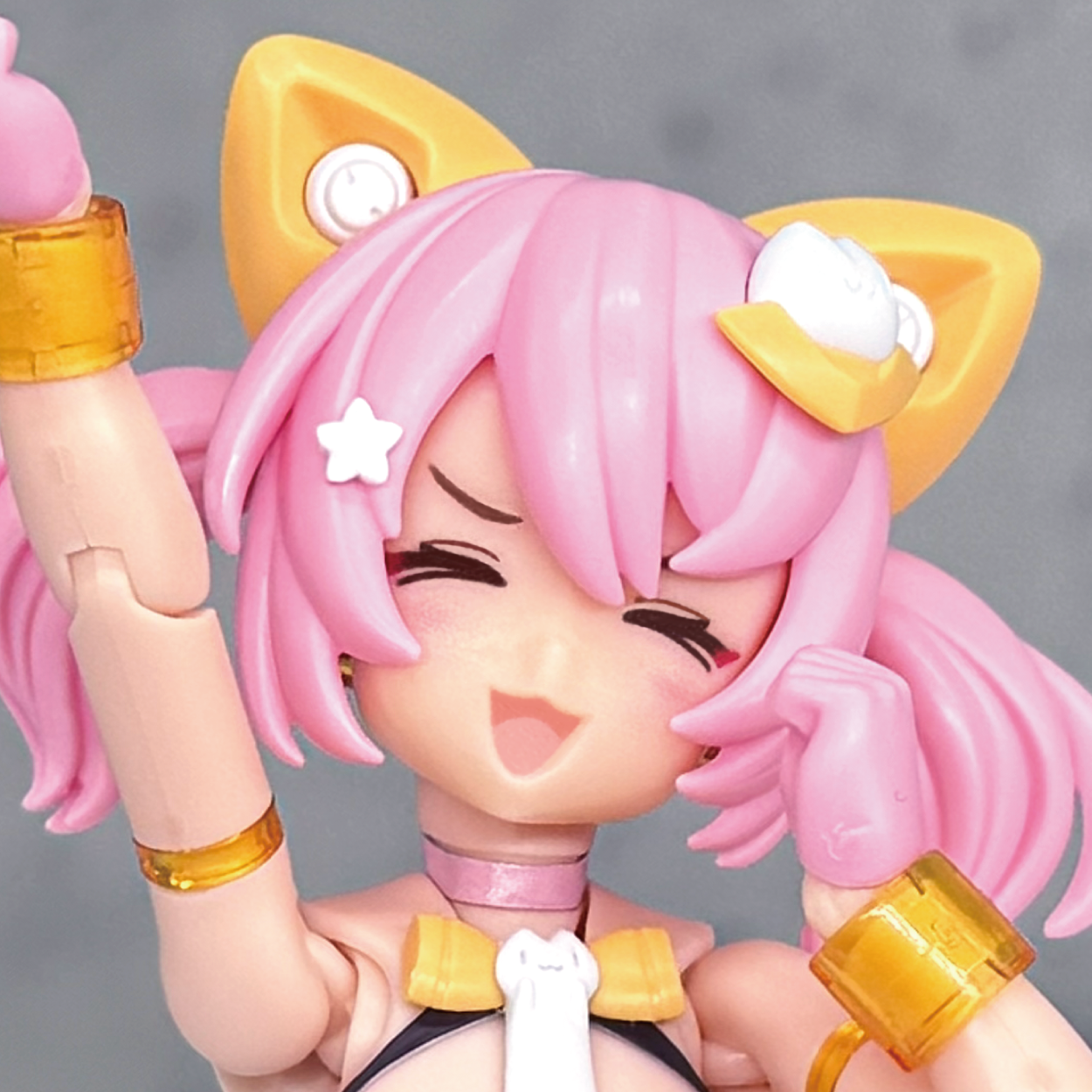 BP050 BLUEPRINT PUNI☆MOFU CUSTOM FACE "DROOPY-EYED GIRL"『たれ目ちゃん』 PART 1