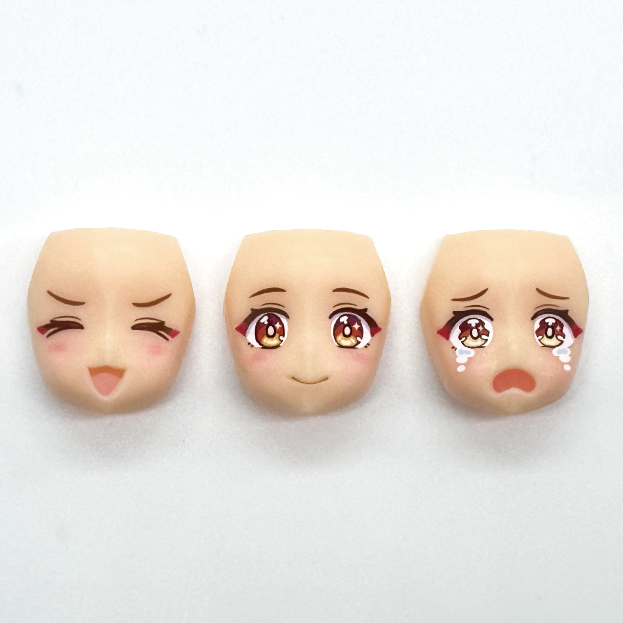 BP050 BLUEPRINT PUNI☆MOFU CUSTOM FACE "DROOPY-EYED GIRL"『たれ目ちゃん』 PART 1