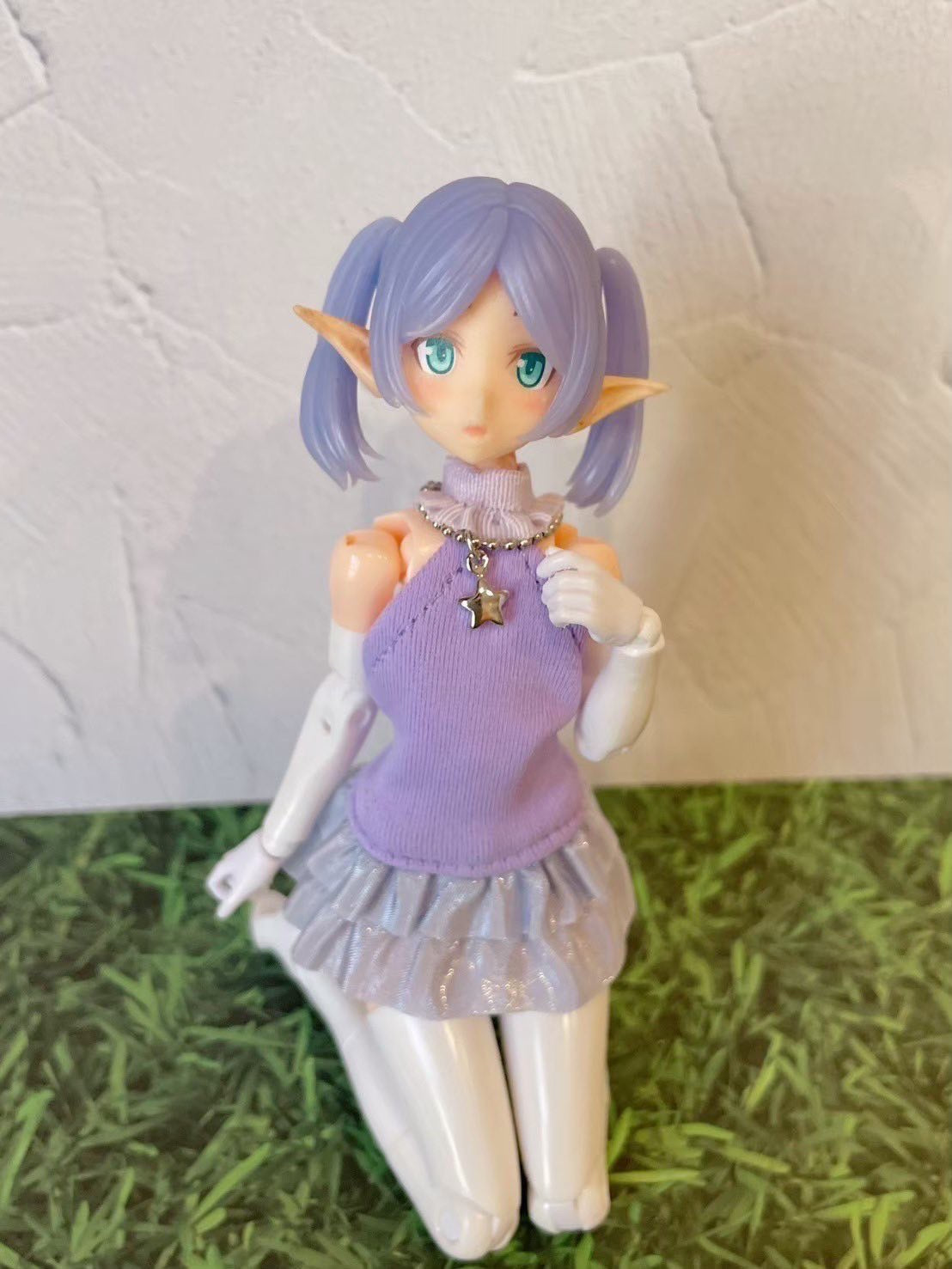 UG017 UZURA GOYA うずら小屋 Purple Skirt Set