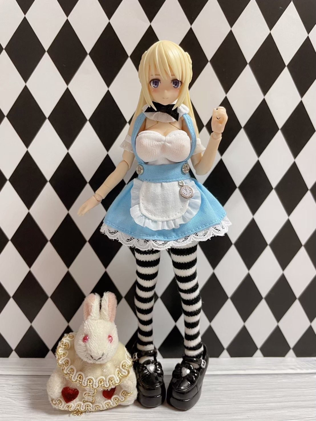 UG020 UZURA GOYA うずら小屋 Light Blue Lolita Dress set