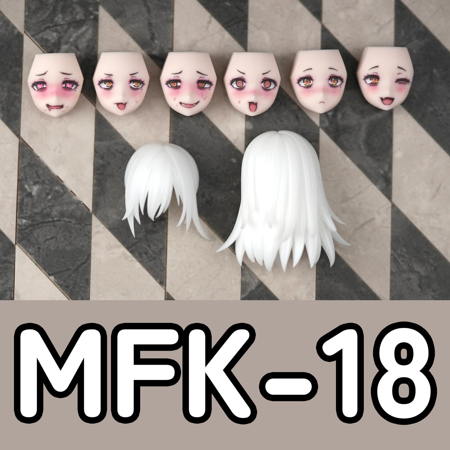 MFK-18 MUSCUTO Face parts set (color printed finished product)