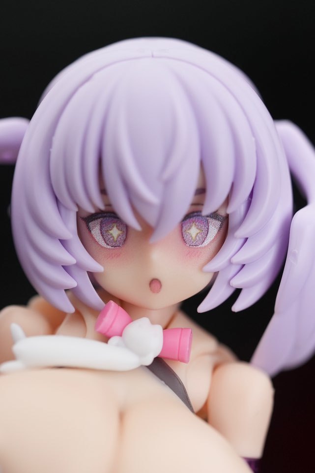 MFK-21 MUSCUTO Face + Hair parts set PUNI☆MOFU PURPLE