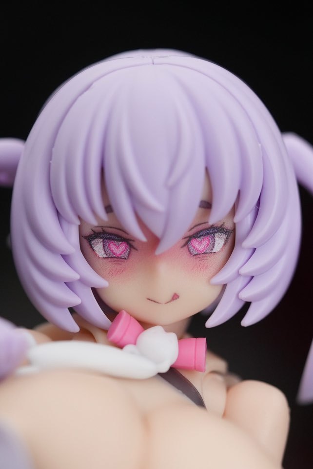 MFK-21 MUSCUTO Face + Hair parts set PUNI☆MOFU PURPLE