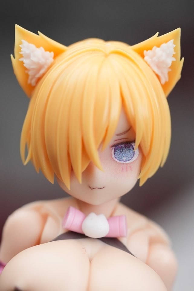 MFK-22 MUSCUTO Face + Hair parts set PUNI☆MOFU YELLOW