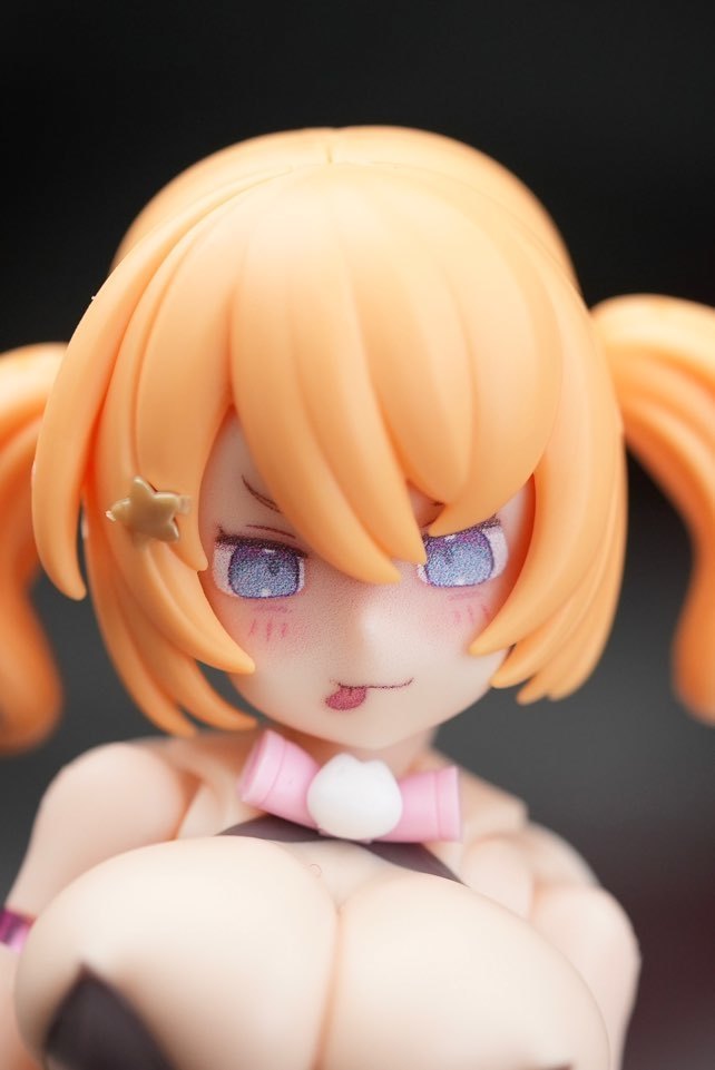 MFK-22 MUSCUTO Face + Hair parts set PUNI☆MOFU YELLOW