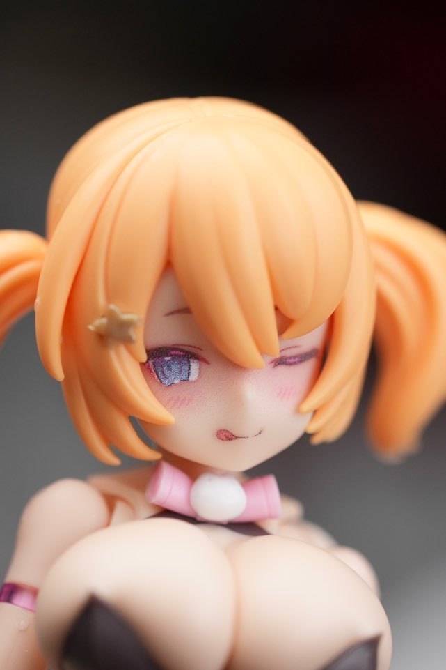 MFK-22 MUSCUTO Face + Hair parts set PUNI☆MOFU YELLOW
