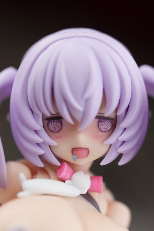 MFK-23 MUSCUTO Face + Hair parts with Horn set PUNI☆MOFU PURPLE