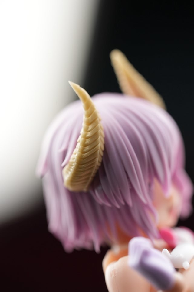 MFK-23 MUSCUTO Face + Hair parts with Horn set PUNI☆MOFU PURPLE