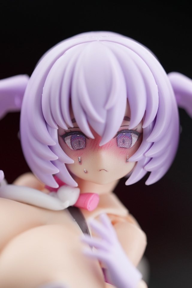 MFK-23 MUSCUTO Face + Hair parts with Horn set PUNI☆MOFU PURPLE