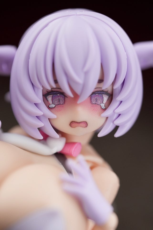 MFK-23 MUSCUTO Face + Hair parts with Horn set PUNI☆MOFU PURPLE