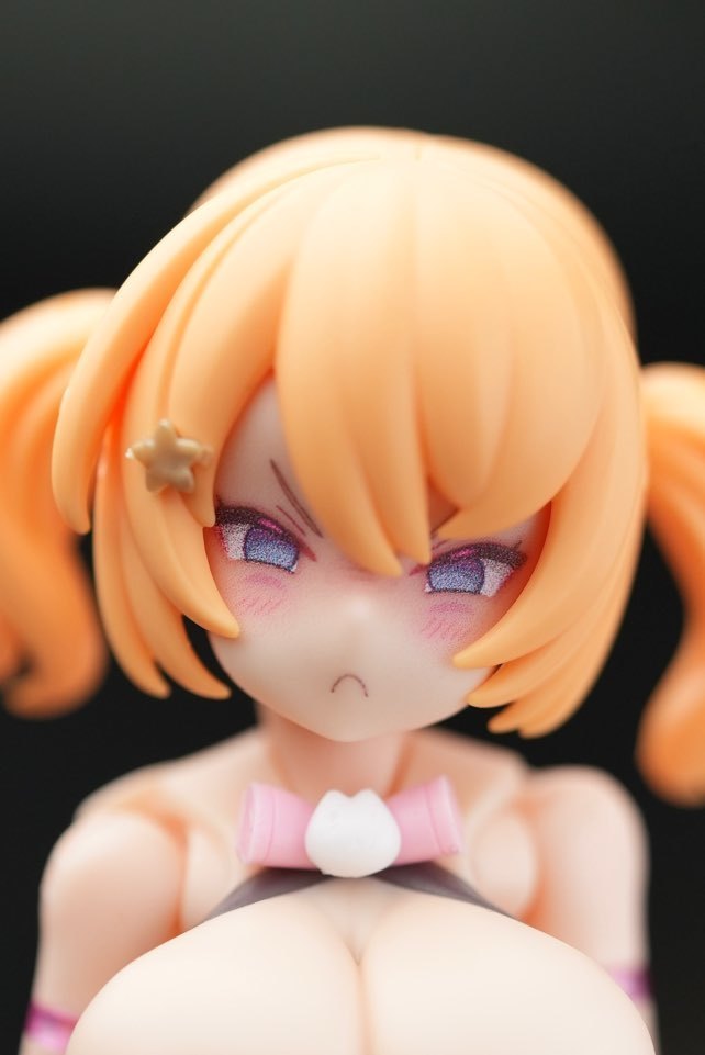 MFK-24 MUSCUTO Face + Hair parts with Horn set PUNI☆MOFU YELLOW