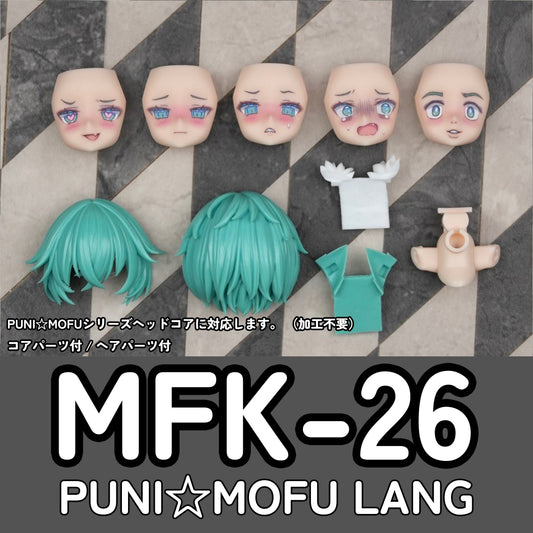 MFK-26 MUSCUTO Face + Hair parts set PUNI☆MOFU FOR LANG (Skin A)