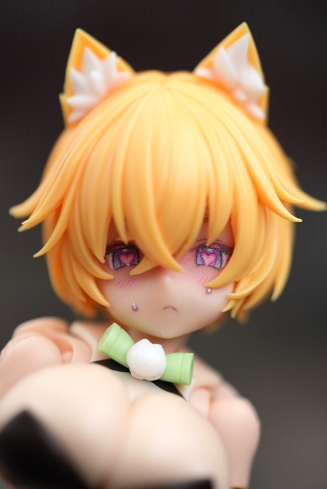 MFK-28 MUSCUTO Face + Hair parts set PUNI☆MOFU FOR KURO MAO (Skin A)