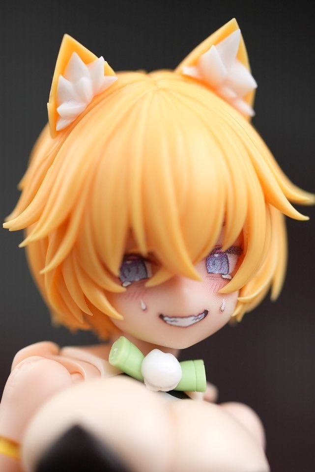 MFK-28 MUSCUTO Face + Hair parts set PUNI☆MOFU FOR KURO MAO (Skin A)