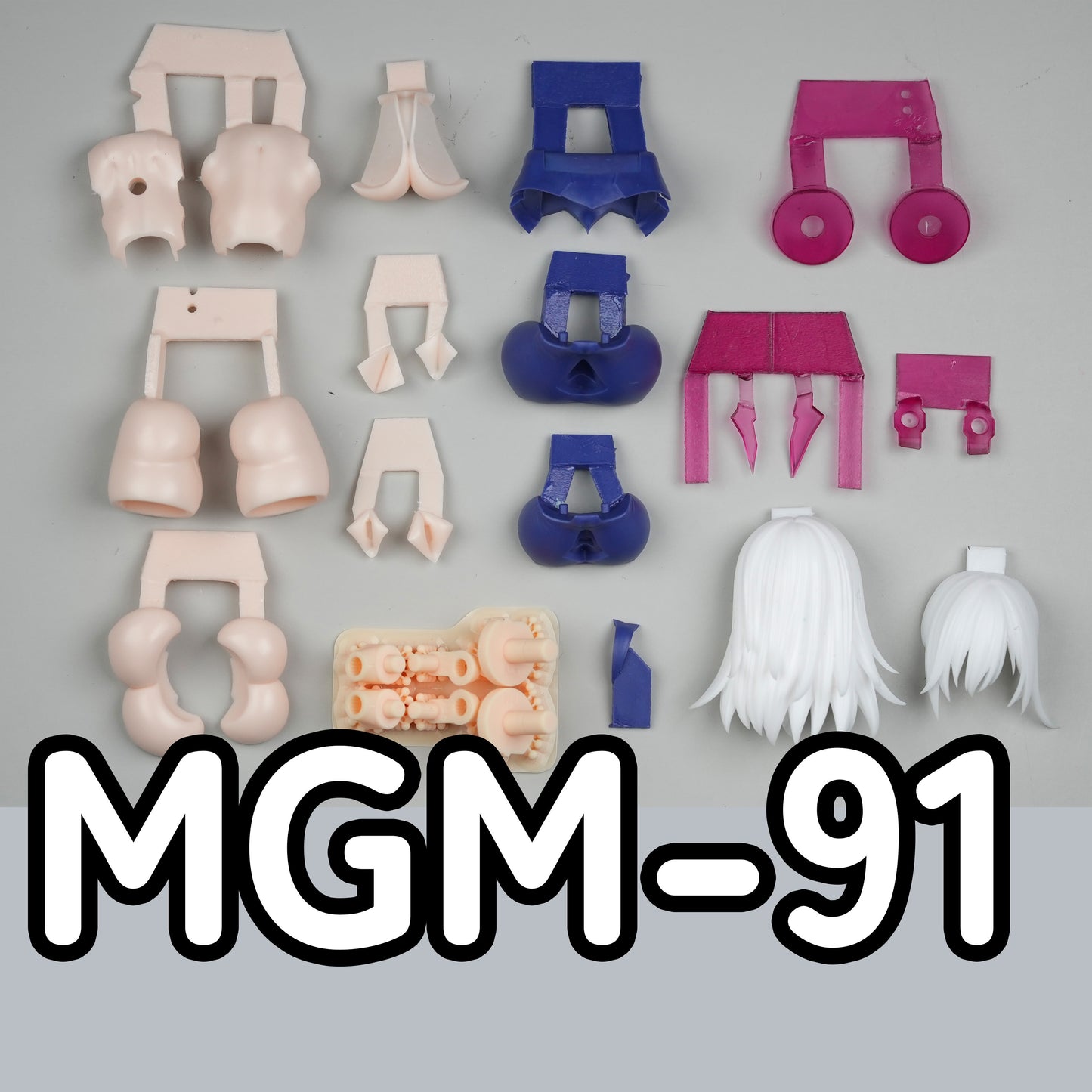 MGM-91 MUSCUTO Tsukuyomi POWER UP suits set