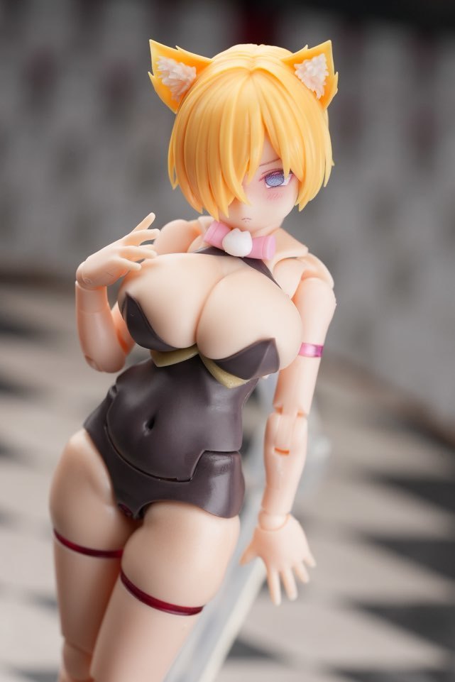 MGM-93 MUSCUTO Absolute Territory KURO MAO body modification kit for PUNI☆MOFU